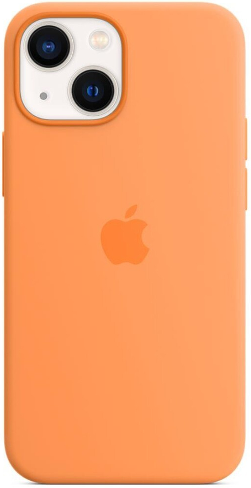 Apple iPhone 13 mini Silicone Case with MagSafe Marigold MM1U3ZM/A
