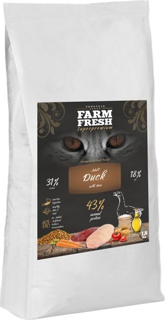 Farm Fresh Cat Adult Duck with Rice chovatelský obal 15 kg