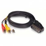 Kabel Scart/3x Cinch 1,5m