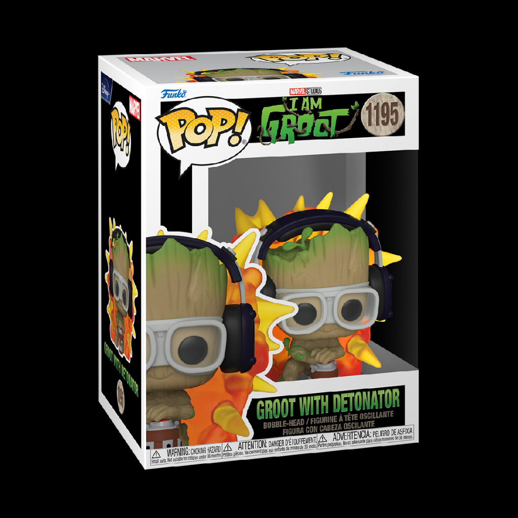 Funko Pop! I Am Groot Groot with Detonator