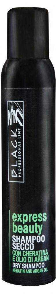 Black Dry Shampoo Keratin And Argain Oil 200 ml