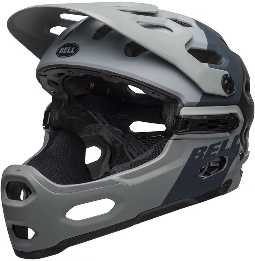 BELL SUPER 3R Mips matt grey/gunmetal 2022