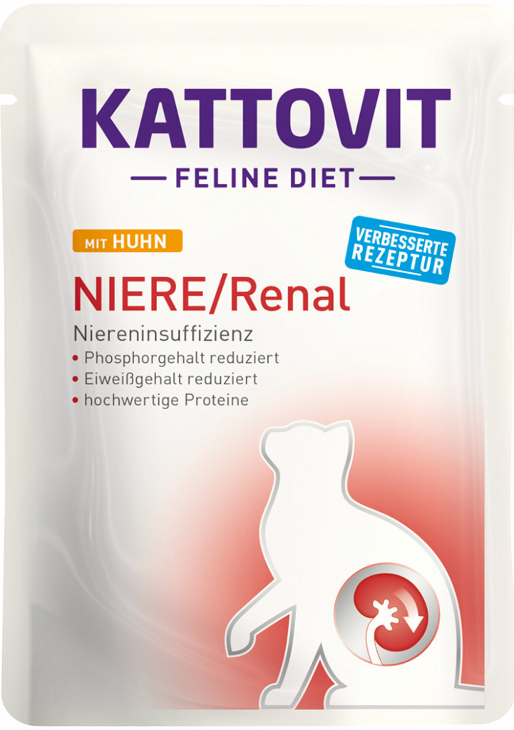 Kattovit Niere Renal kuře 85 g