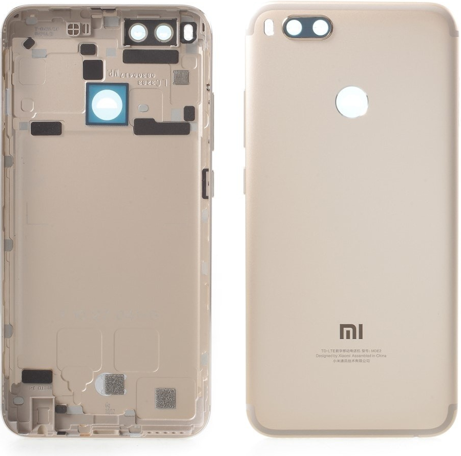 Kryt Xiaomi Mi A1 Zadní zlatý