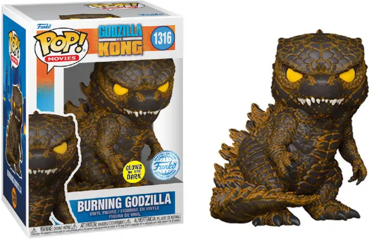 Funko Pop! Animation Godzilla Singular Point Burning Godzilla GW 1316