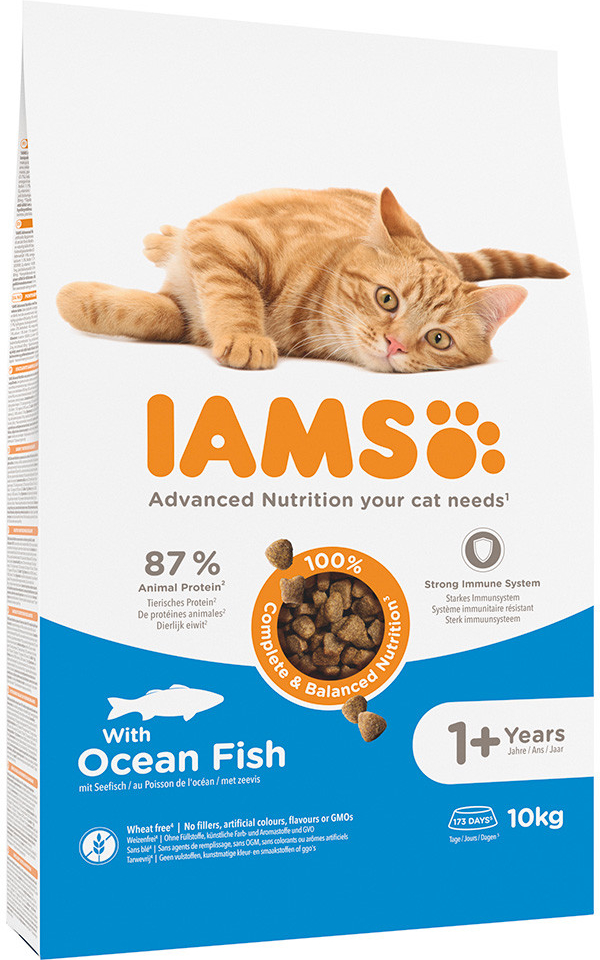 IAMS Advanced Nutrition Adult Cat Sea Fish - 10 kg