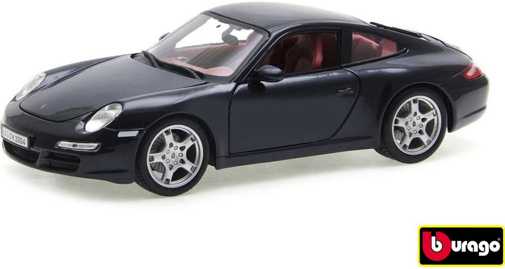 Bburago Carrera Plus Porsche 911 S černá 1:24