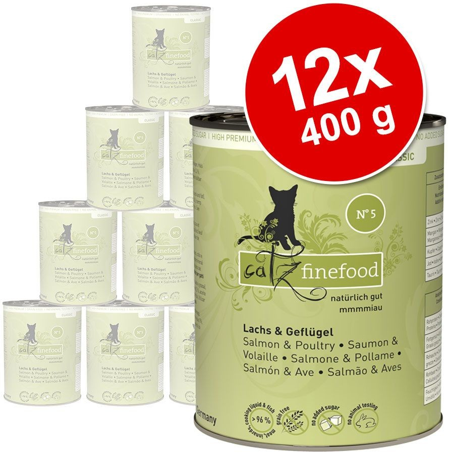 Petnature Catz Finefood kuře & tuňák 12 x 400 g