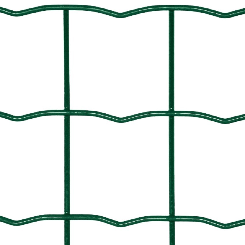 Moravskoslezské drátovny Svařované pletivo SUPERPLAX - výška 180 cm, drát 3,0 mm, Zn+PVC zelené