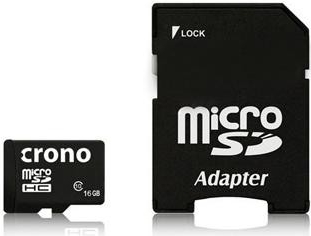 Crono microSDHC 16 GB Class 10 CRC1/16GB