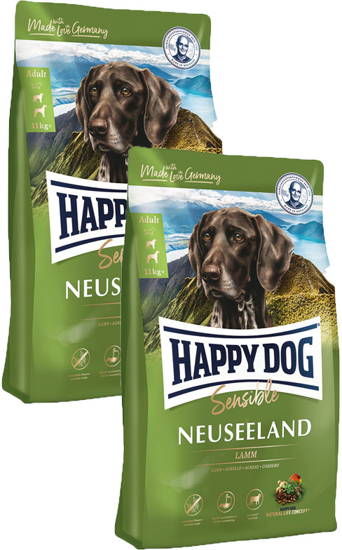 Happy Dog Supreme Sensible Neuseeland Duo Pack 2 x 12,5 kg