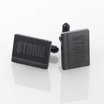 Storm Niki slate manžetové knoflíčky