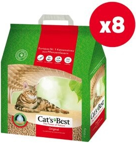 Cat’s Best Original Eko Plus 8 x 5 l