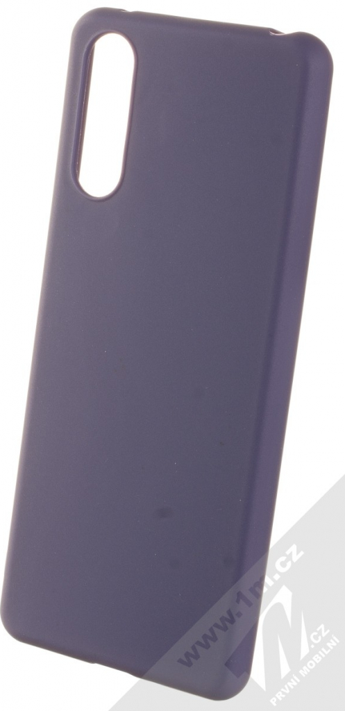 Pouzdro 1Mcz Matt TPU ochranné silikonové Sony Xperia 10 III tmavě modré