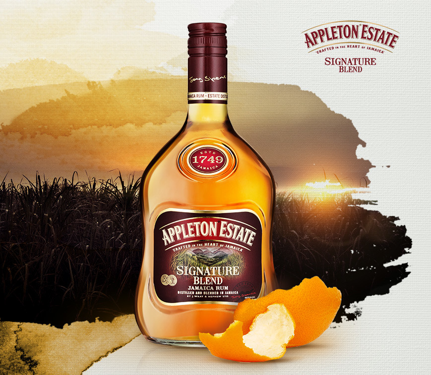 Appleton Estate Signature Blend 40% 1 l (holá láhev)