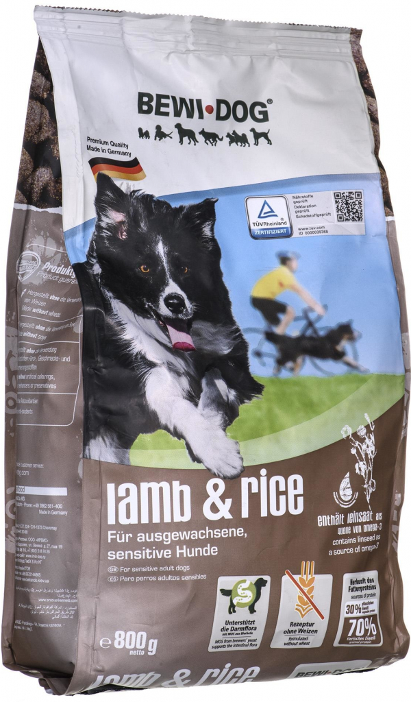 BewiDog Lamb & Rice 0,8 kg