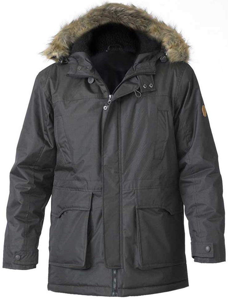 D555 bunda pánská Lovett zimní parka khaki