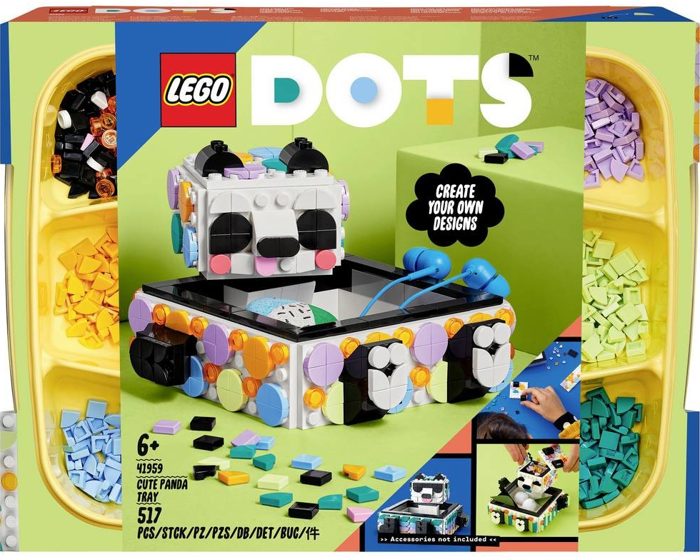 LEGO® DOTS™ 41959 Roztomilá pandí přihrádka