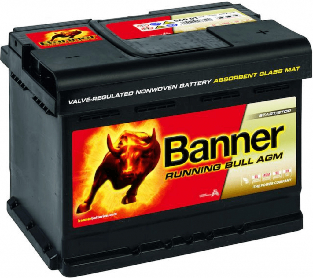 Banner Running Bull AGM 12V 60Ah 640A 560 01