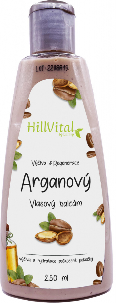 HillVital Šampon s BIO arganovým olejem proti vypadávání vlasů 250 ml