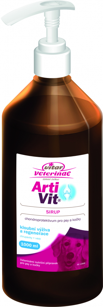 Vitar Veterinae ArtiVit sirup s dávkovačem 2 x 1000 ml