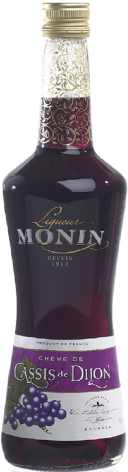 Monin Creme de Cassis de Dijon Liqueur 16% 0,7 l (holá láhev)