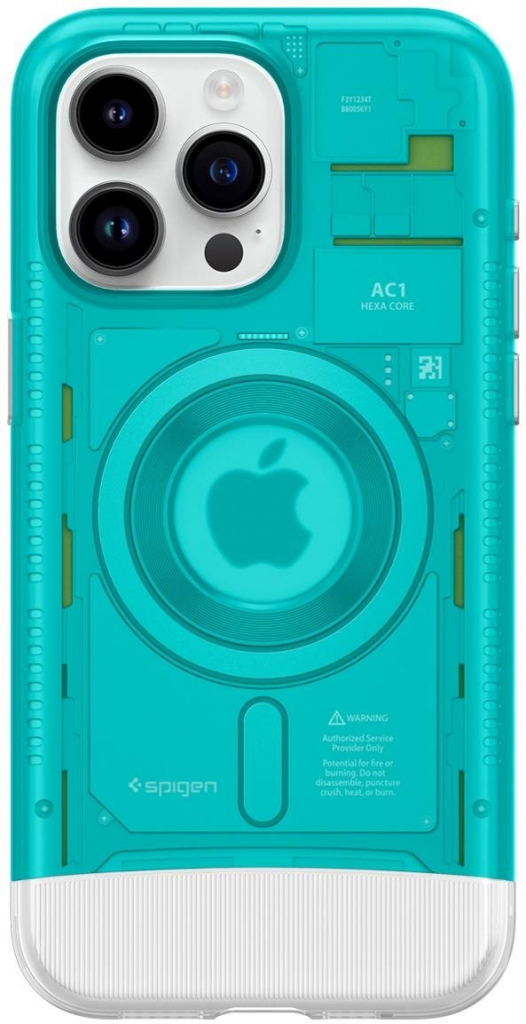 Spigen Classic C1 MagSafe Bondi modré iPhone 15 Pro Max