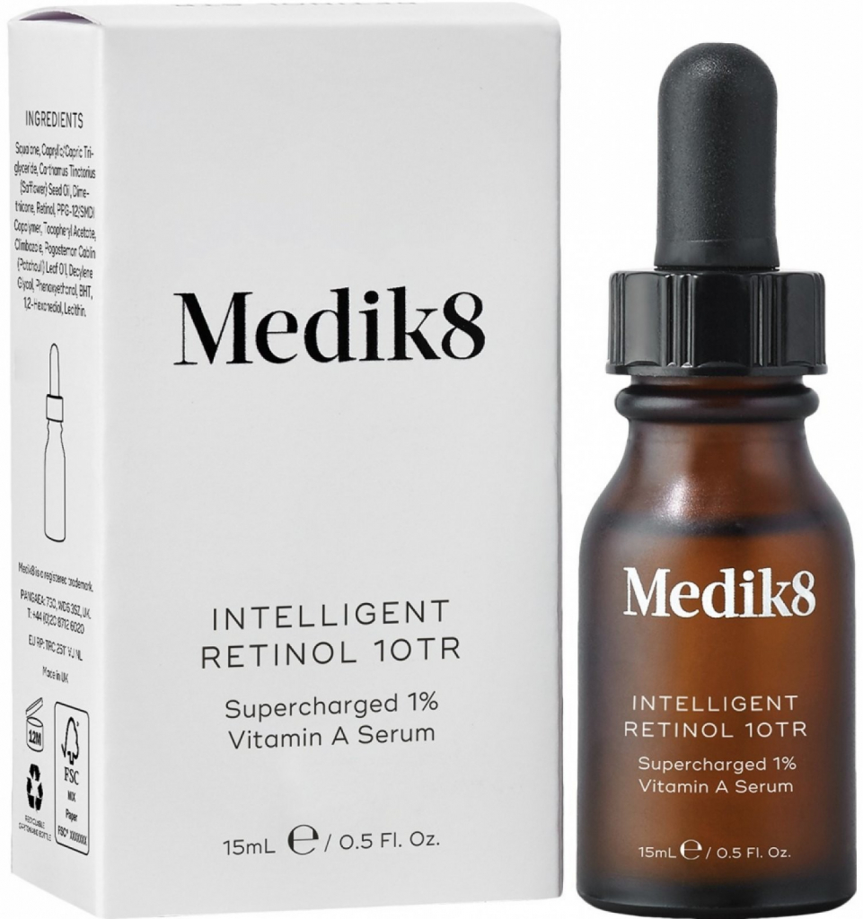 Medik8 Retinol 10TR + Intense noční sérum proti vráskám 15 ml