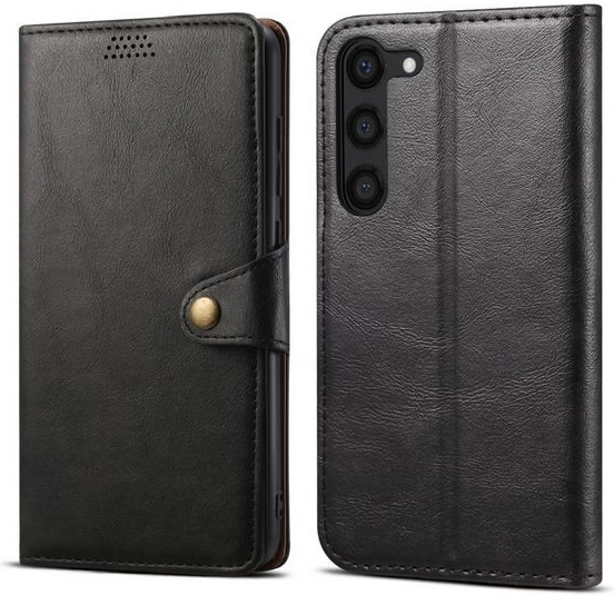 Pouzdro Lenuo Leather Samsung Galaxy S23, černé