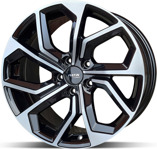 Platin P97 7x18 5x112 ET43 black polished