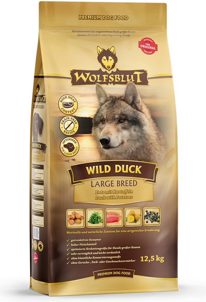 Wolfsblut Wild Duck Large Breed 12,5 kg