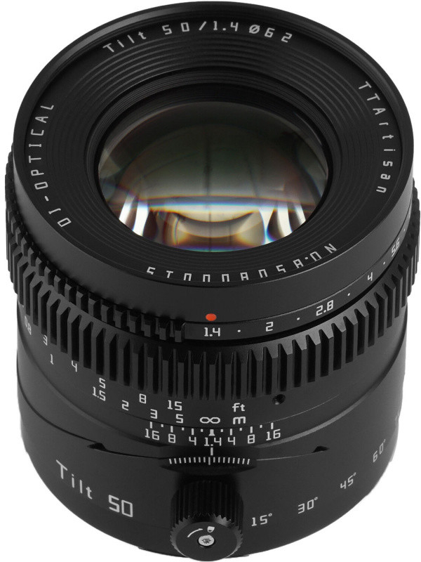 TTartisan 50 mm f/1.4 TILT L-mount