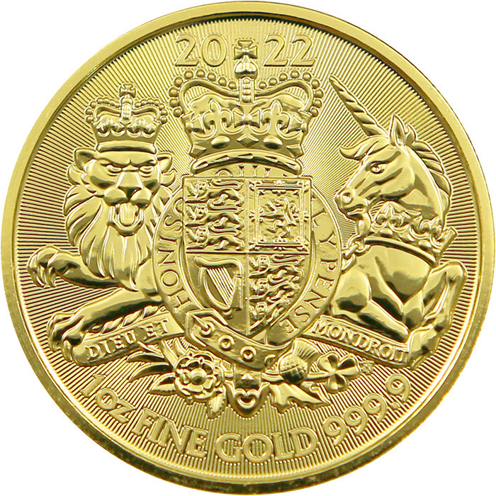 The Royal Mint zlatá mince Royal Arms Royal Mint 1 oz