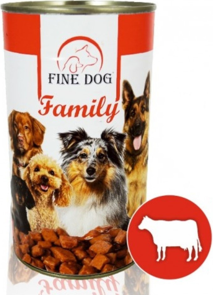 Fine Dog Family hovězí 1,24 kg