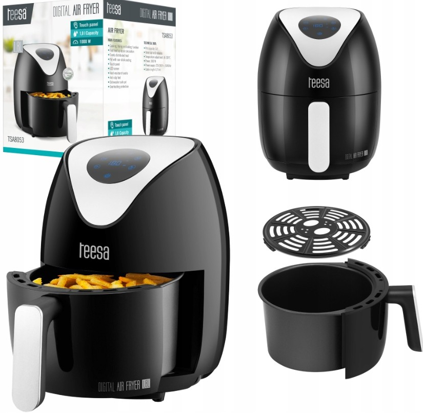 TEESA DIGITAL AIR FRYER 1,8L