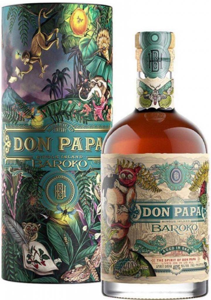 Don Papa 7y Eternal Spring in Sugarlandia 40% 0,7 l (tuba)