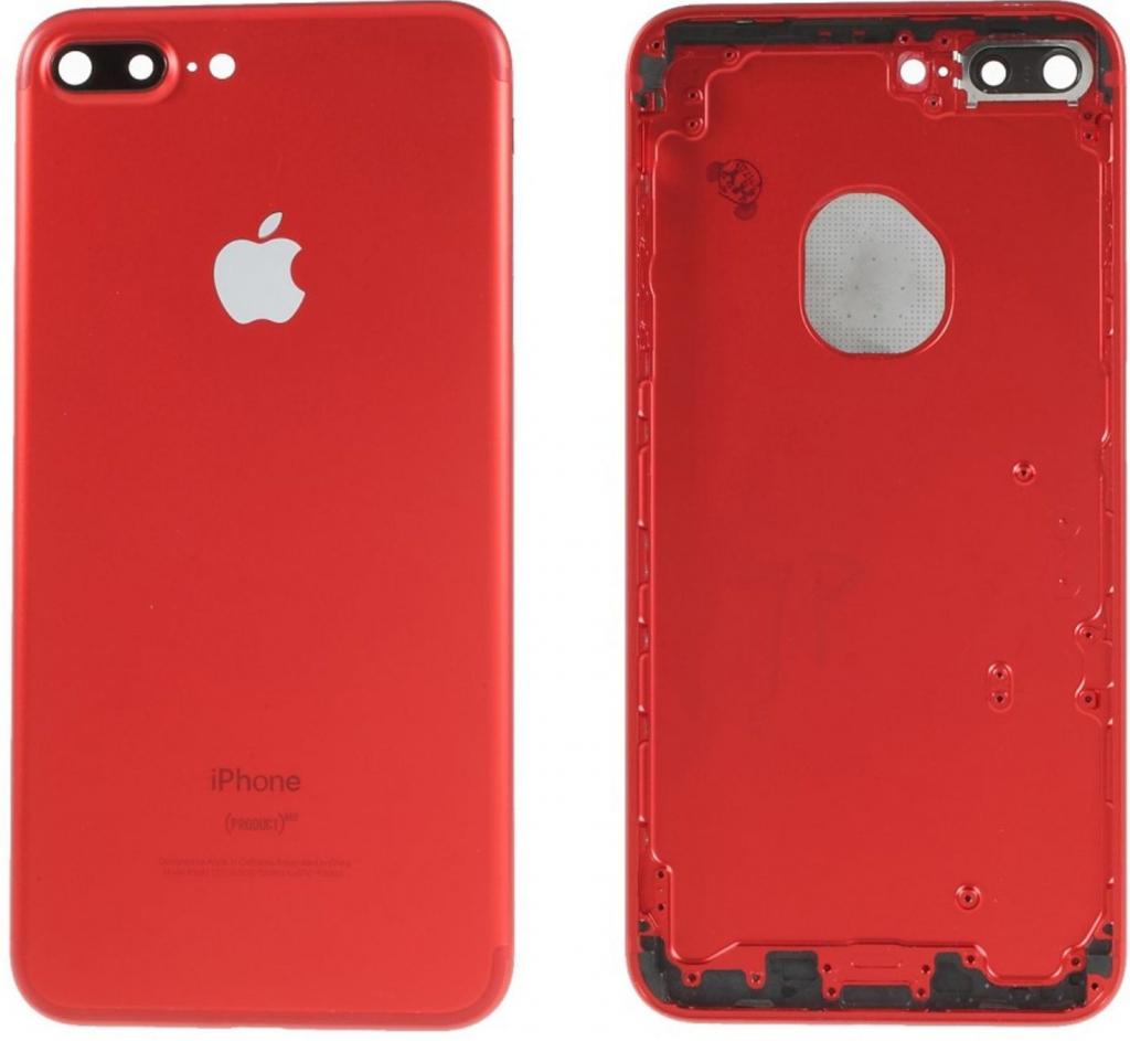 Kryt Apple iPhone 7 Plus Zadní Červený