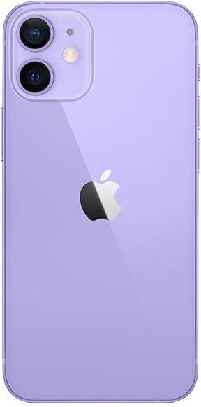 Kryt Apple iPhone 12 zadní + střední fialový
