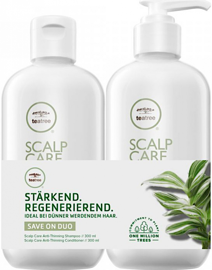 Paul Mitchell Summer Duo Tea Tree Scalp Care Anti-thinning Shampoo 300 ml + Conditioner 300 ml dárková sada