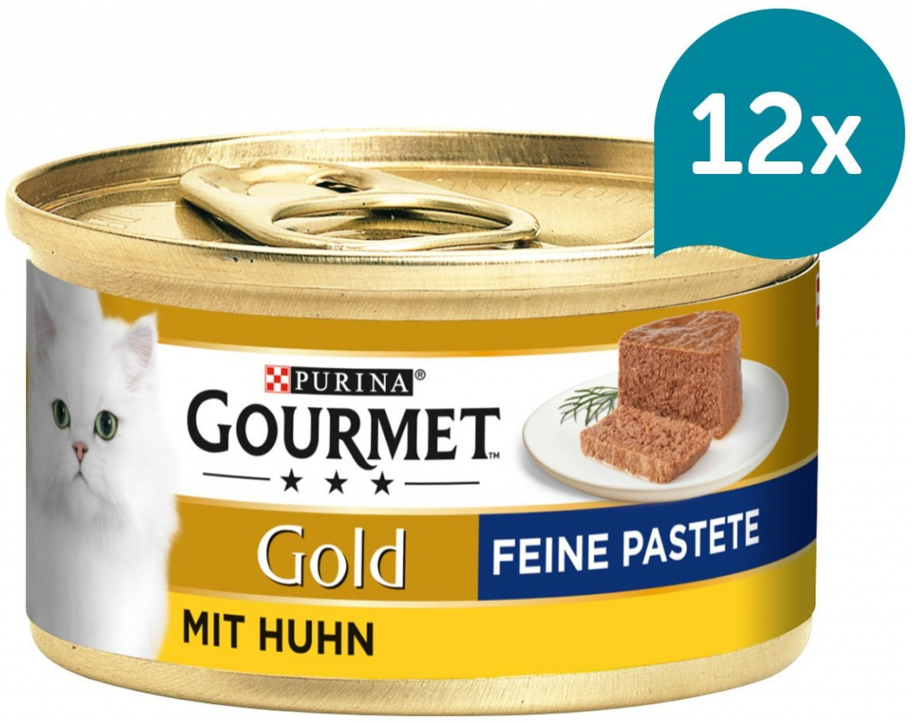 Gourmet Gold jemná kuře 12 x 85 g