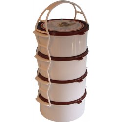Plastový jídlonosič 4X1,5 l
