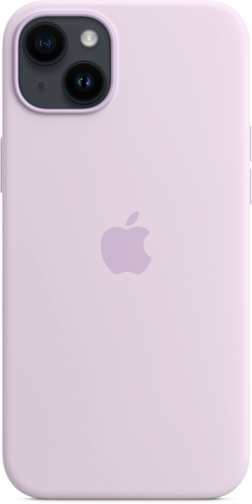 Apple iPhone 14 Plus Silikonový kryt s MagSafe šeříkově modrý MPT83ZM/A