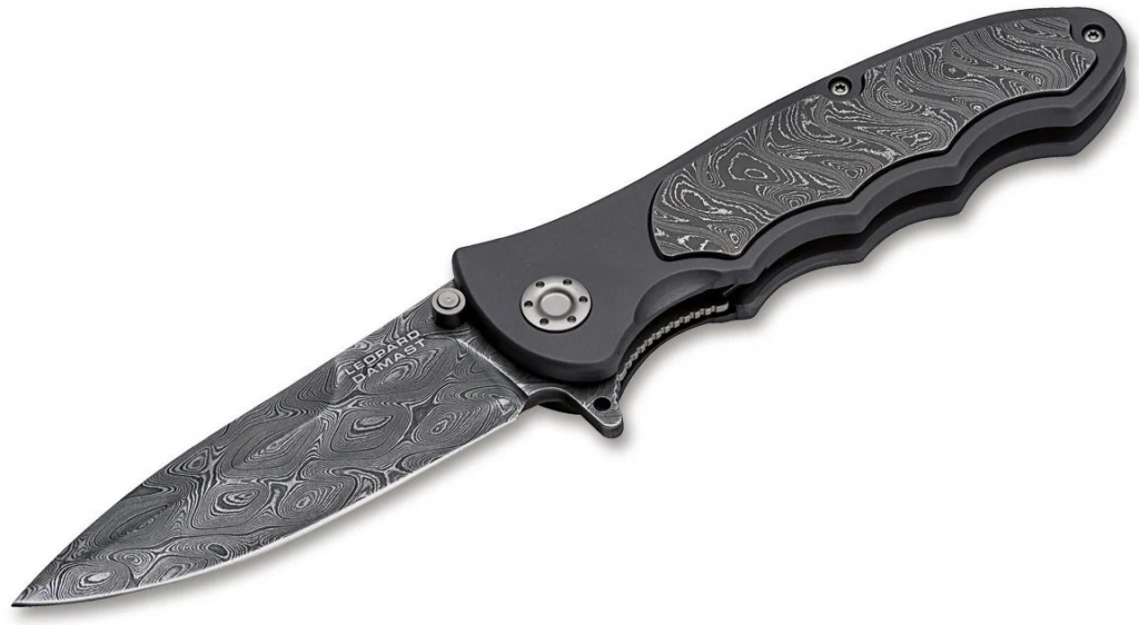 Böker Manufaktur Solingen Leopard-Damascus III Collection 110237DAM