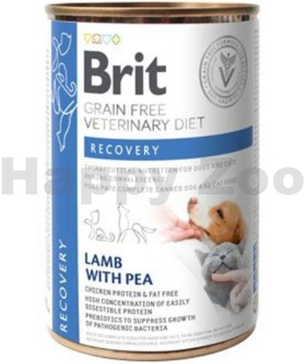 Brit Veterinary Diets Dog+Cat GF Recovery 400 g