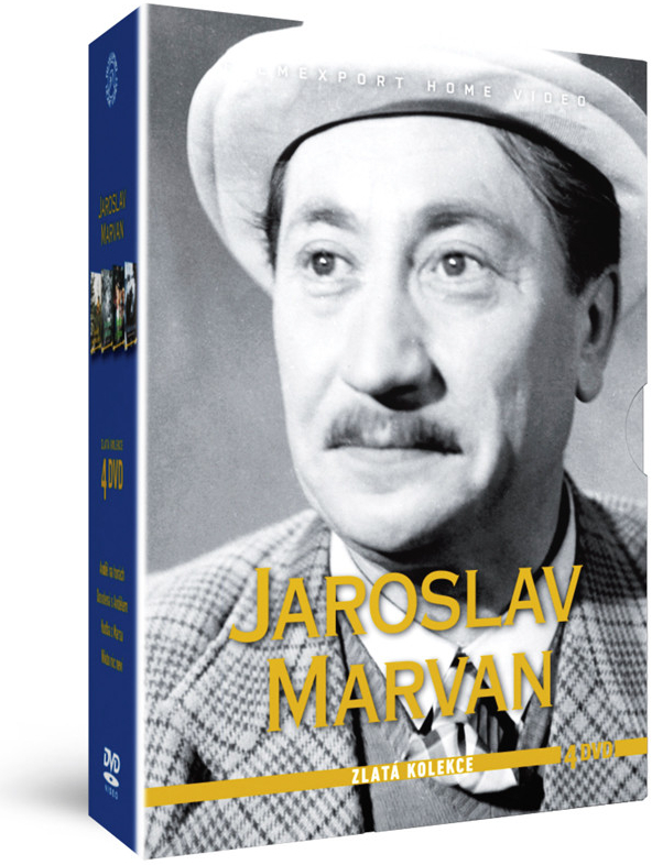 MARVAN JAROSLAV - ZLATÁ KOLEKCE - 4 DVD