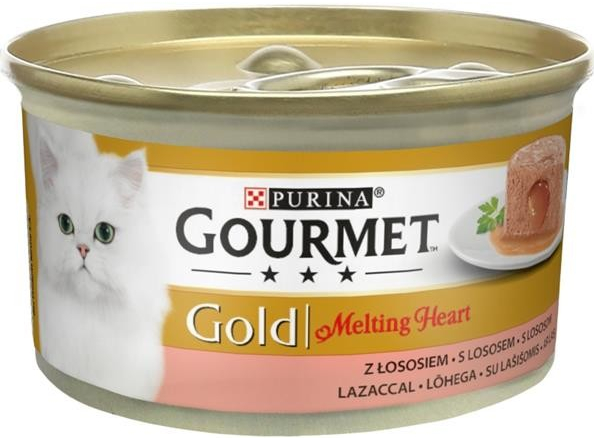Gourmet Gold cat Melting heart losos 85 g