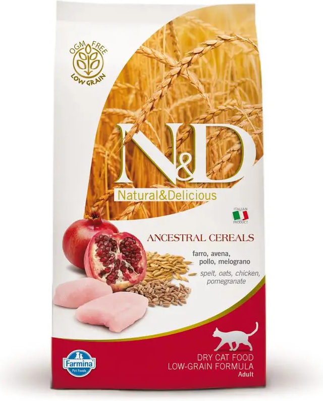 N&D GF Cat Adult Chicken&Pomegr 10 kg