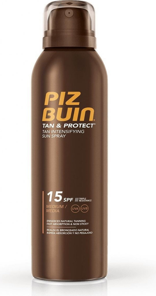 Piz Buin Tan & Protect Tan Intensifying Sun Spray SPF15 150 ml