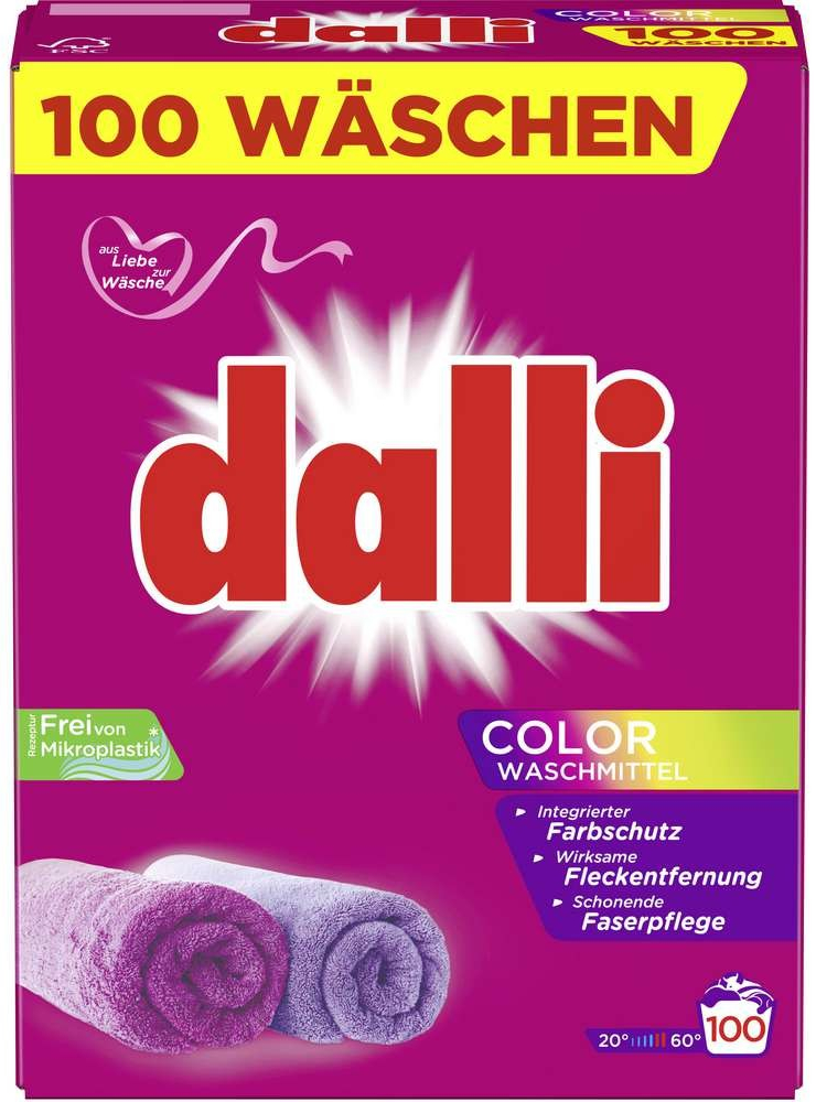 Dalli Color prací prášek 100 PD 6 kg