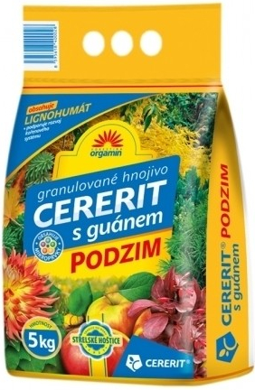 Nohel garden Hnojivo CERERIT ORGAMIN podzimní s guánem 5 kg